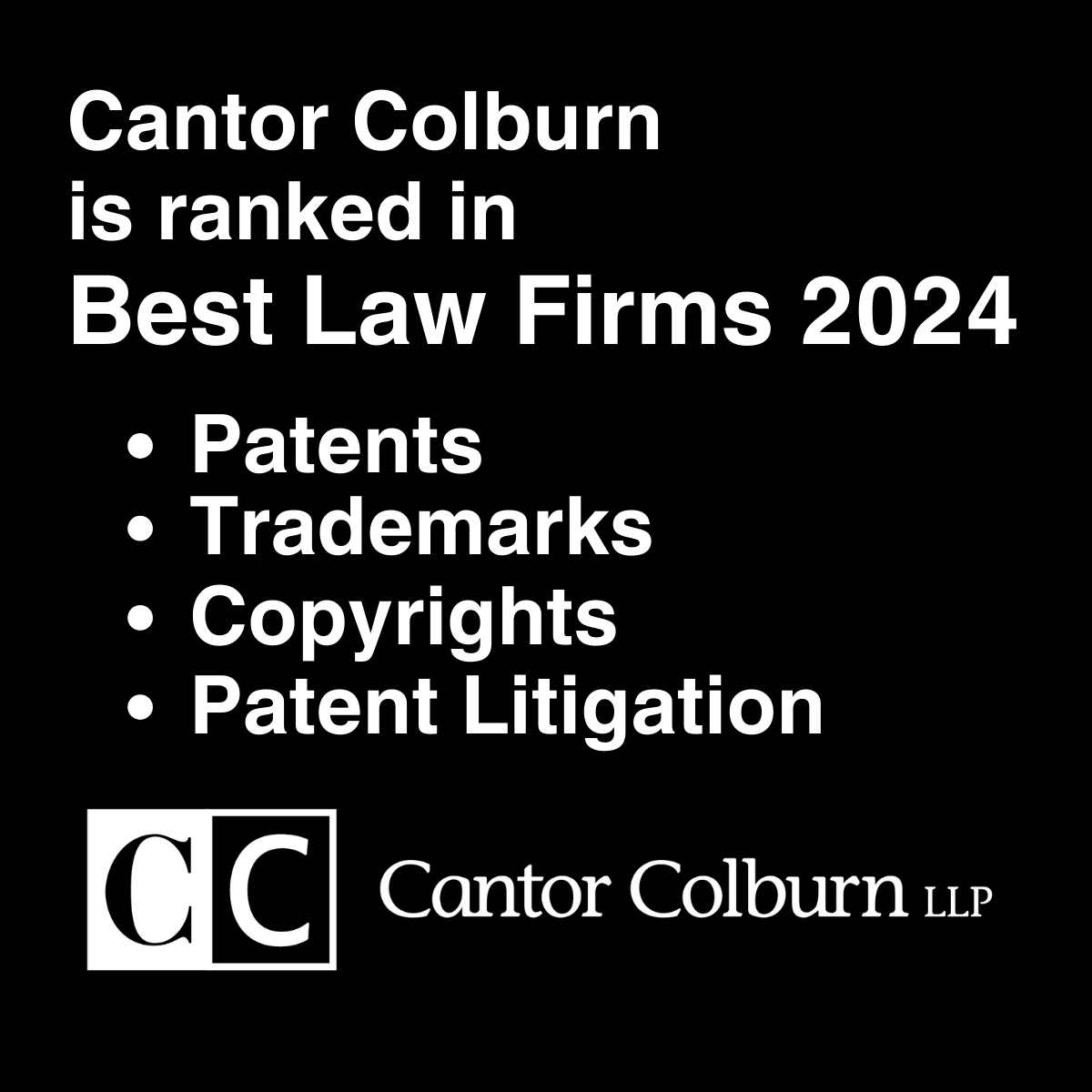 Cantor Colburn is Best Law Firm 2024