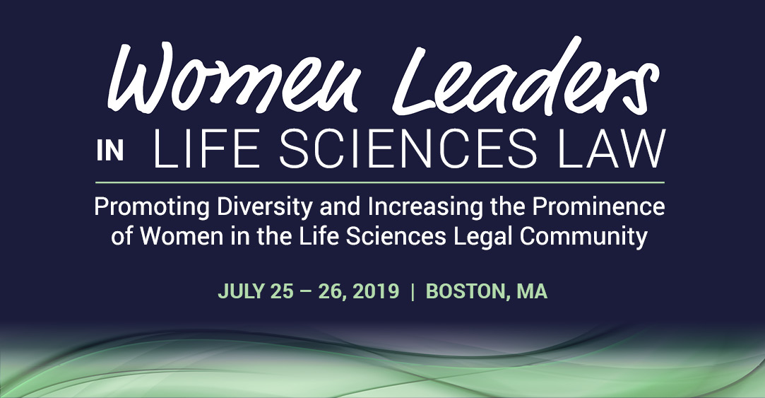 Women Leaders in Life Sciences Law conference logo
