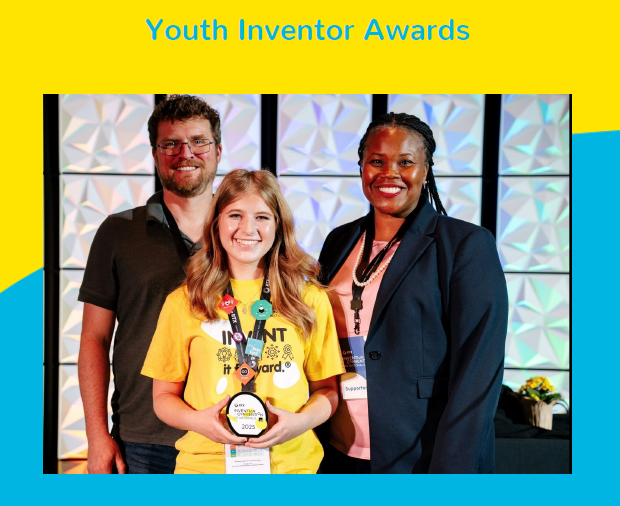 2025 Invention Convention David Hudyma Stephanie Jonesand winner 2025 Invention Convention David Hudyma and winner photo