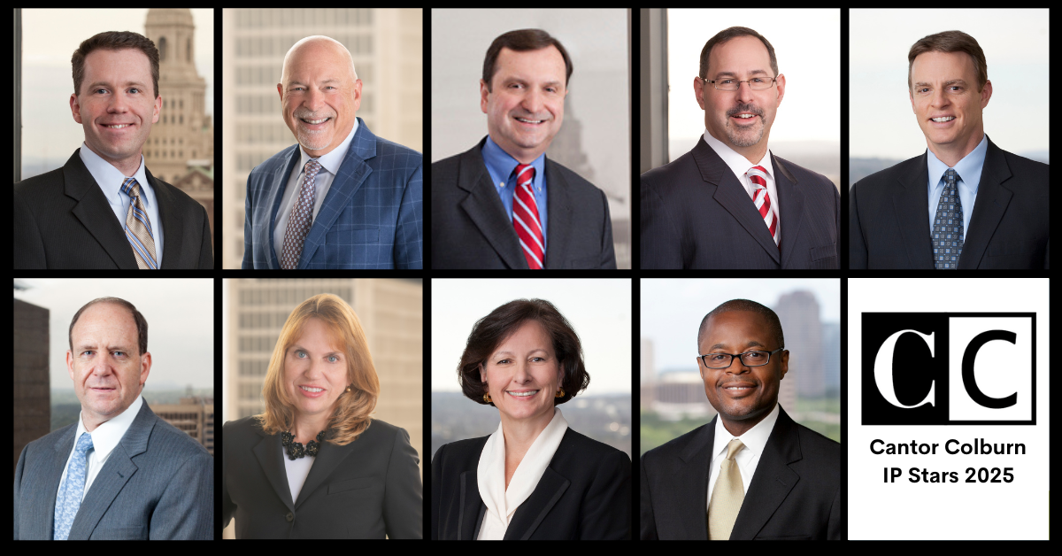 Cantor Colburn 2025 IP Stars - photos of nine attorneys