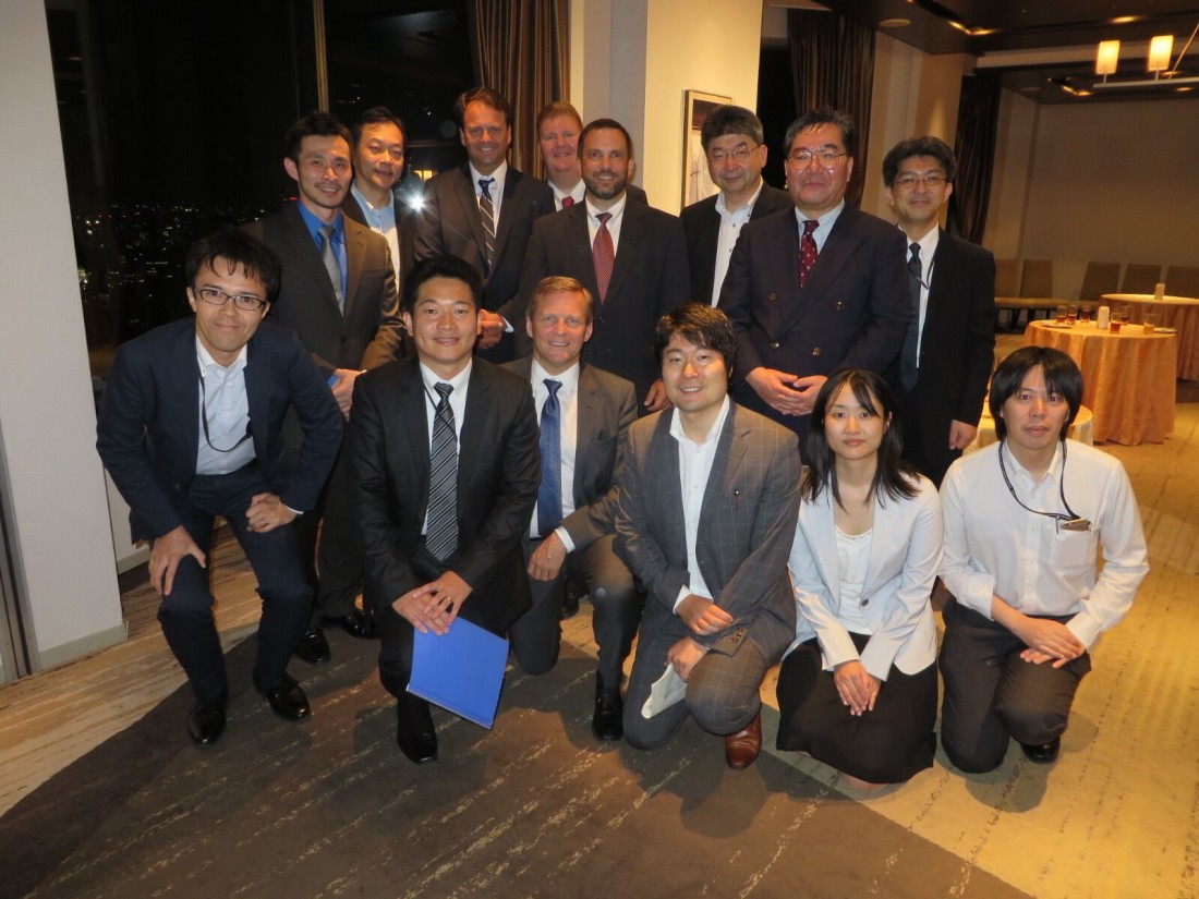 Photo of JPO Officials with Daniel Lent