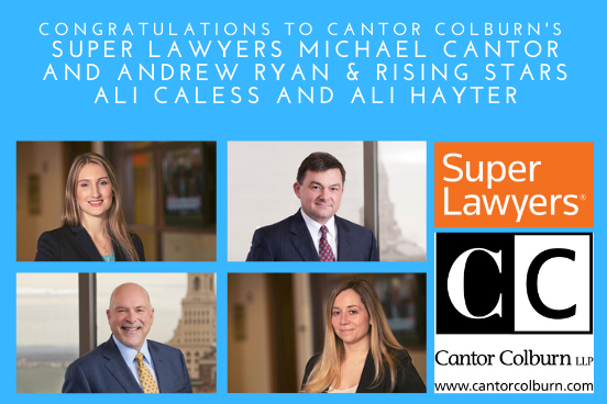 Super Lawyers Rising Stars Cantor Colburn 2020 graphic