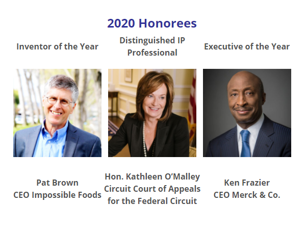 IPO Inventor of the Year 2020 photo of honorees