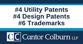 Photo of #4 for Utility Patents, #4 for Design Patents, #6 for Trademarks