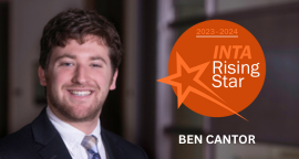 Photo of Benjamin Cantor Recognized as a Rising Star by INTA